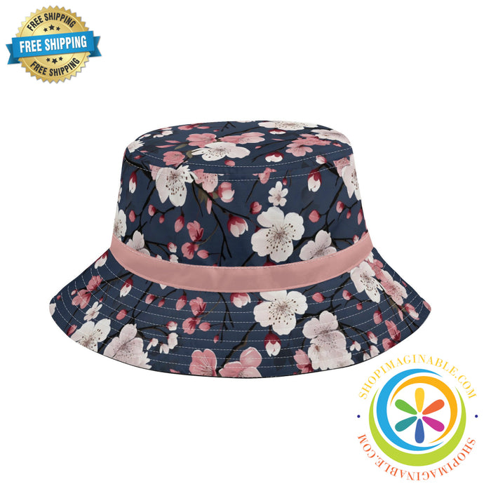 Cherry Blossoms Bucket Hat S