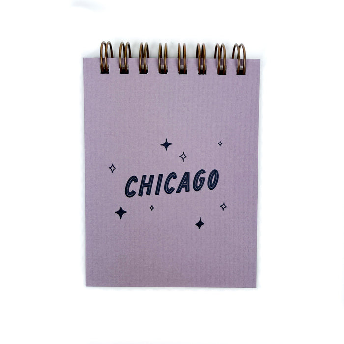 Chicago Happy Place Mini Jotter Notebook