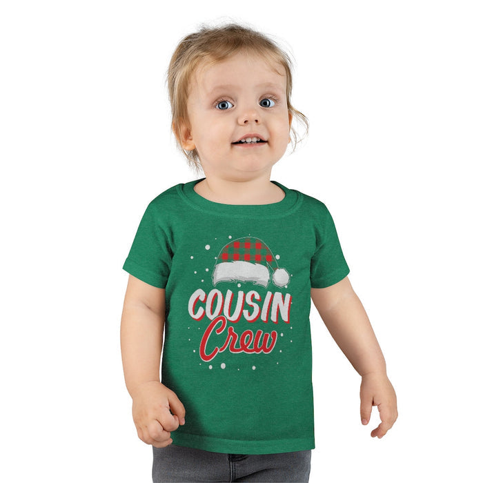 Christmas Cousin Crew T-Shirt -Toddler Kids clothes