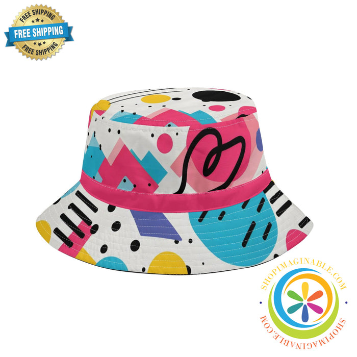 Color Me Abstract Bucket Hat S