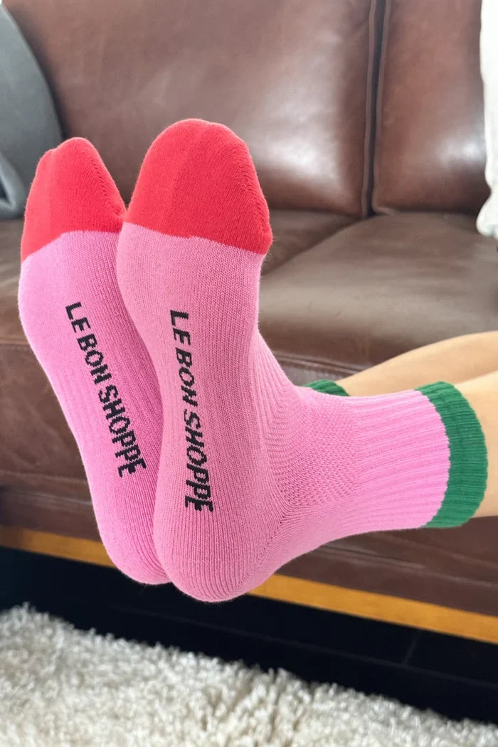 Colour Block Girlfriend Socks Accessories Le Bon Shoppe
