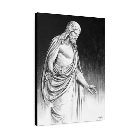 "Come Unto Me" Stretched Canvas
