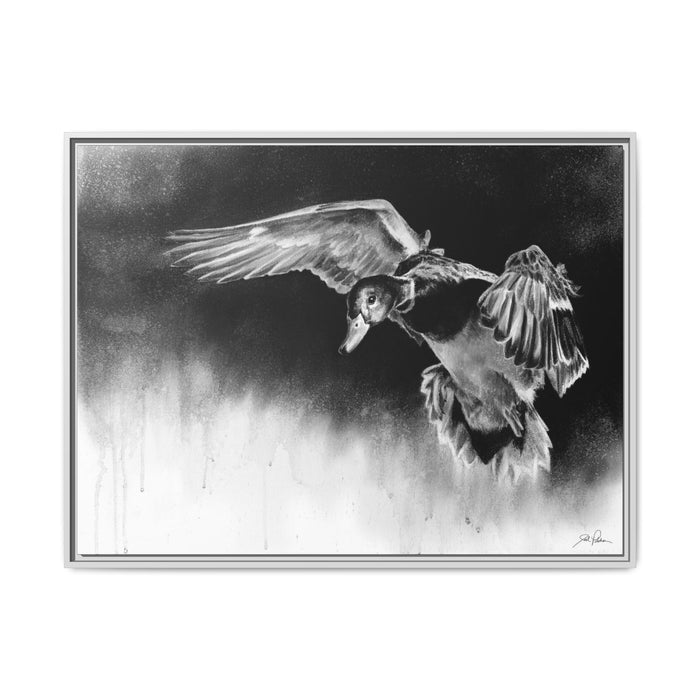 40" x 30" (Horizontal) / White / 1.25"