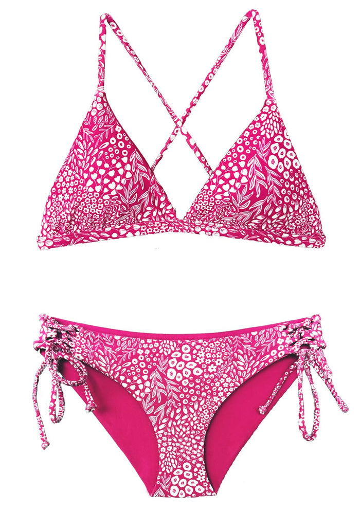 CORAL | 2-Piece | Triangle Style | Pink