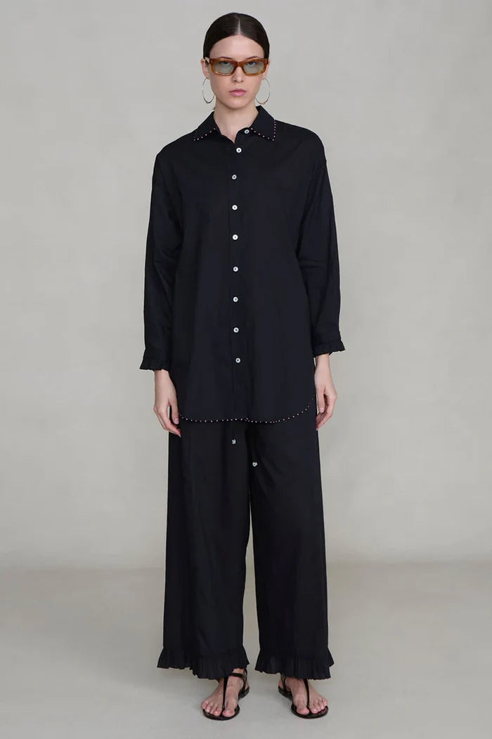 Cotton Ruffle Set Loungewear Chan Luu