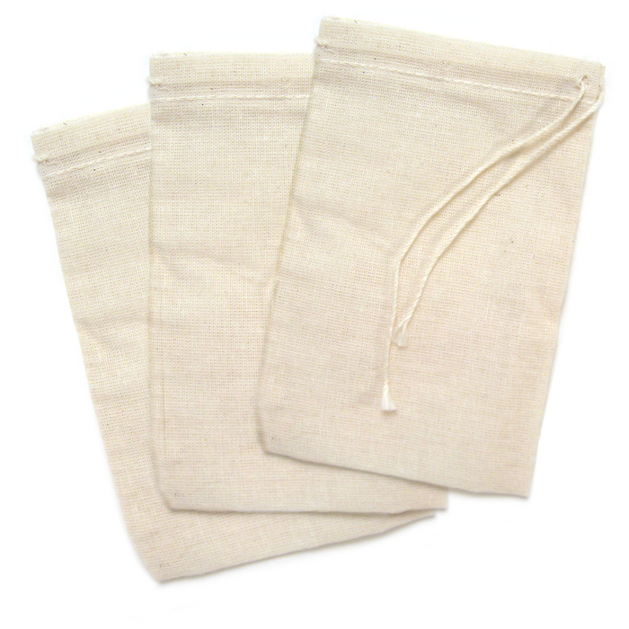 Wholesale Cotton Tea Bags (Package of 12)