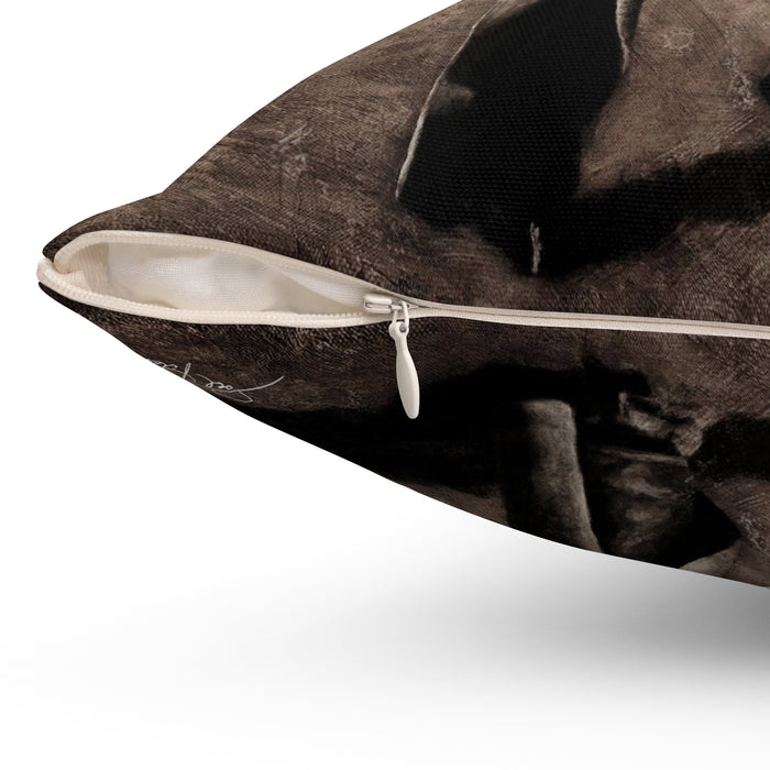 "Cowboy" Square Pillow