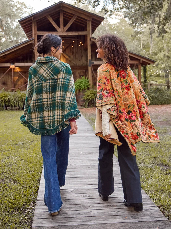 Cozy Kimono Scarf - Golden Hour Tapestry Honey-view 4
