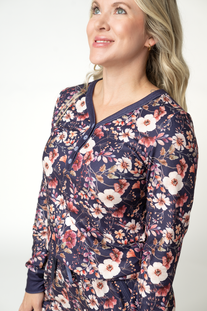 Cozy Pajama Set - Blushwood Floral