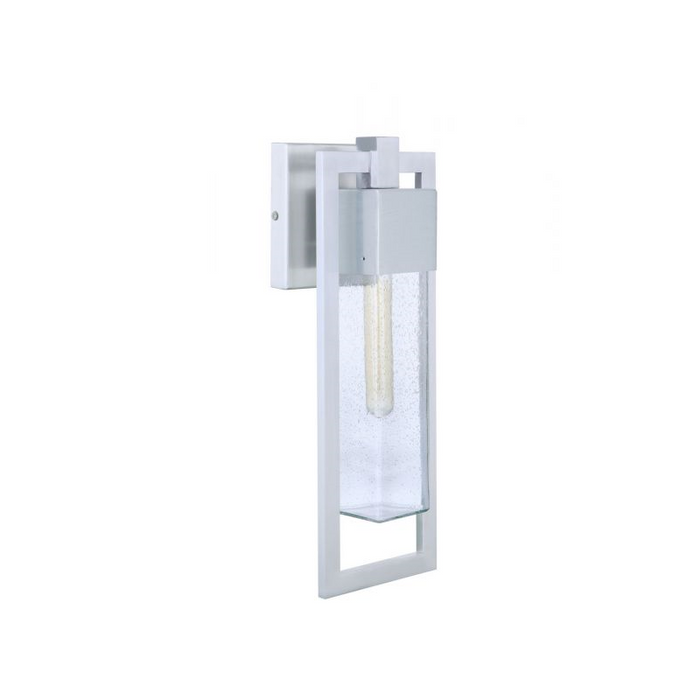 Outdoor Wall Light Craftmade ZA4004 Perimeter Wall Mount Outdoor Light - Satin Aluminum Craftmade