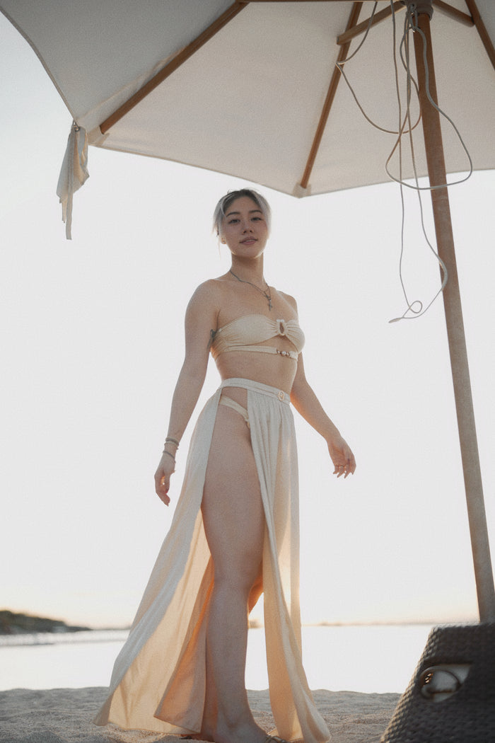 Cream Cheese Beach Skirt