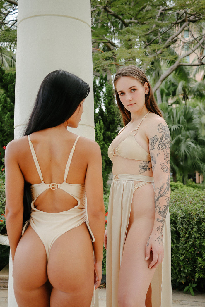 Cream Cheese Cake Roll Swimsuit