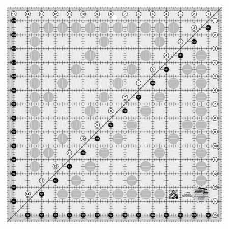 Creative Grids - Quilt Ruler 15.5" Square