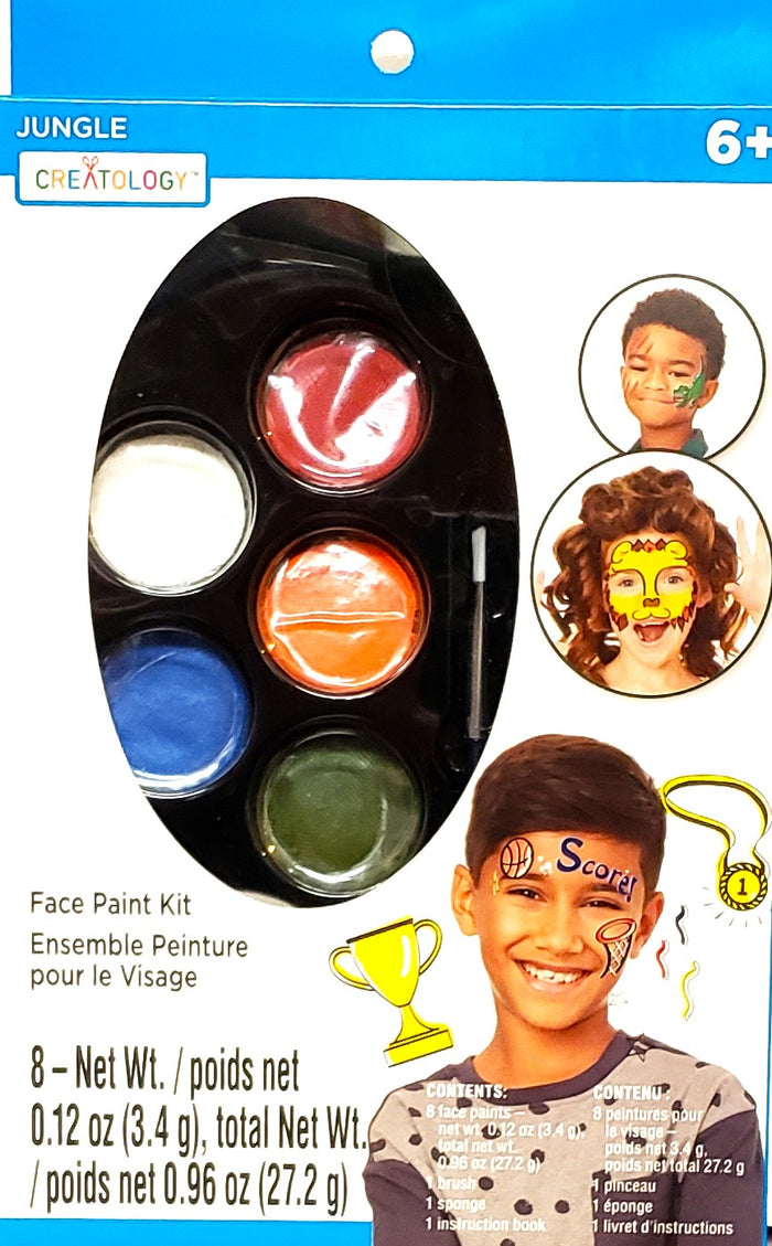 Creatology Face Paint Kit-Jungle - SCRAPBOOKFARE