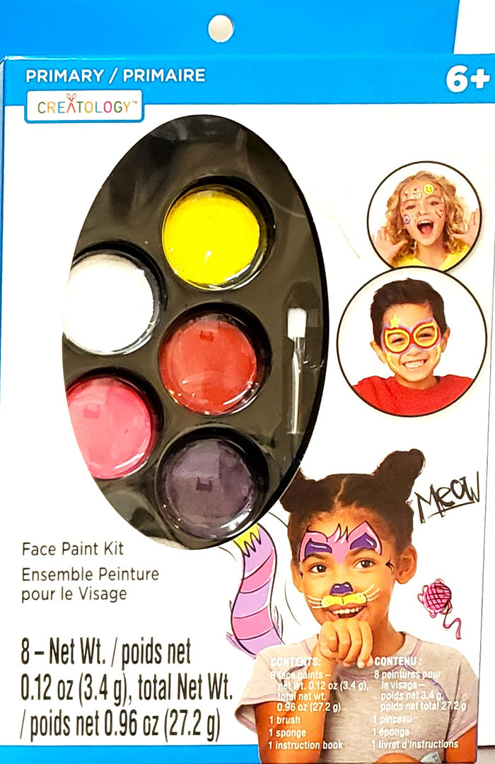 Creatology Face Paint Kit-Primary - SCRAPBOOKFARE