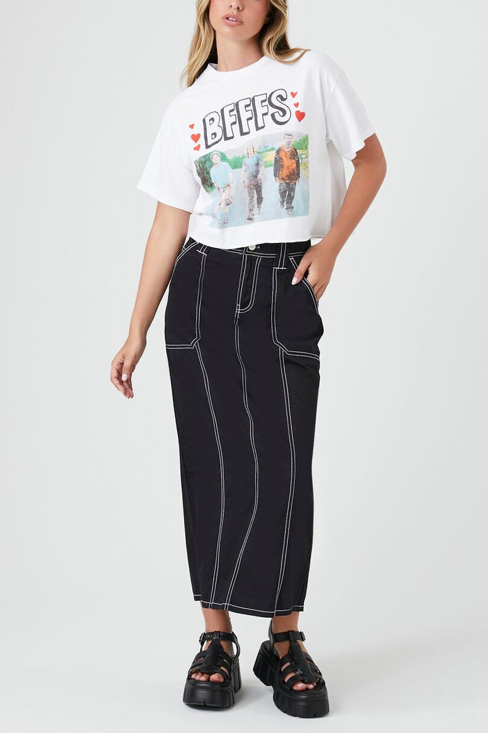 Cropped BFFFS Graphic Tee