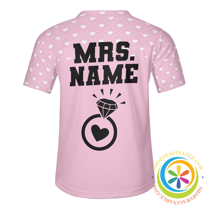 Custom Bride Unisex Baseball Jersey