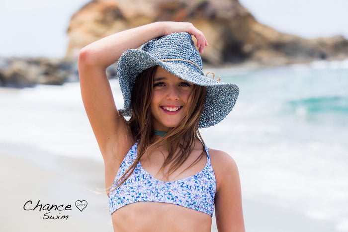 Daisy Blue - 2 PIECE | Scoop Style | Girls 7/8