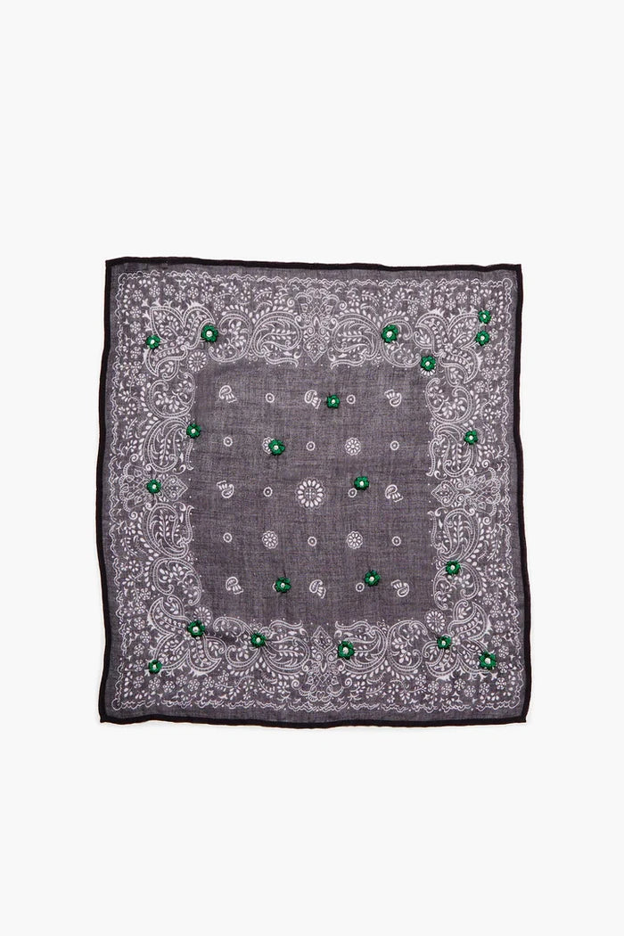Daisy Embroidered Bandana Accessories Chan Luu
