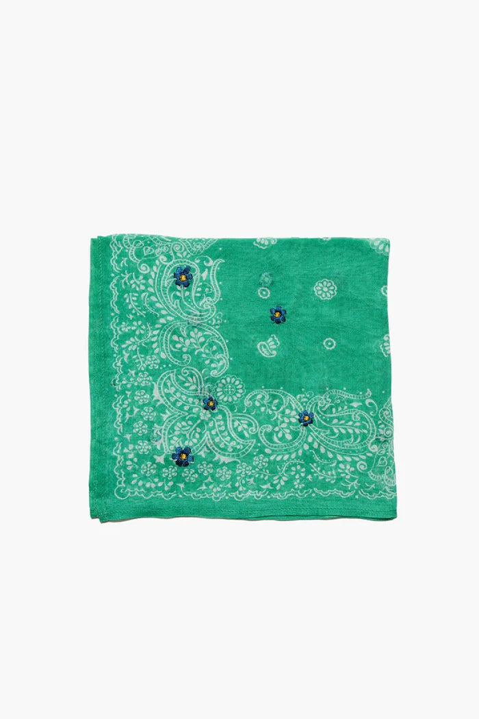 Daisy Embroidered Bandana Accessories Chan Luu