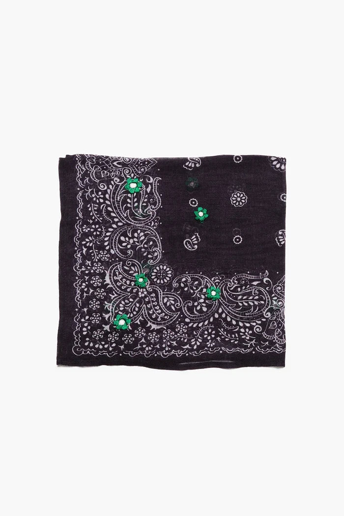 Daisy Embroidered Bandana Accessories Chan Luu