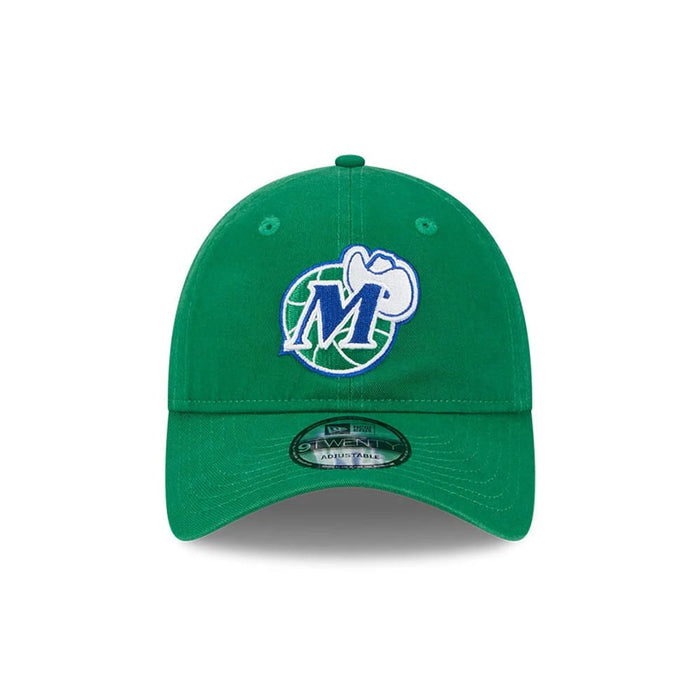Pictured is this NBA Classic Dallas Mavericks 9TWENTY Adjustable cap in green. 2