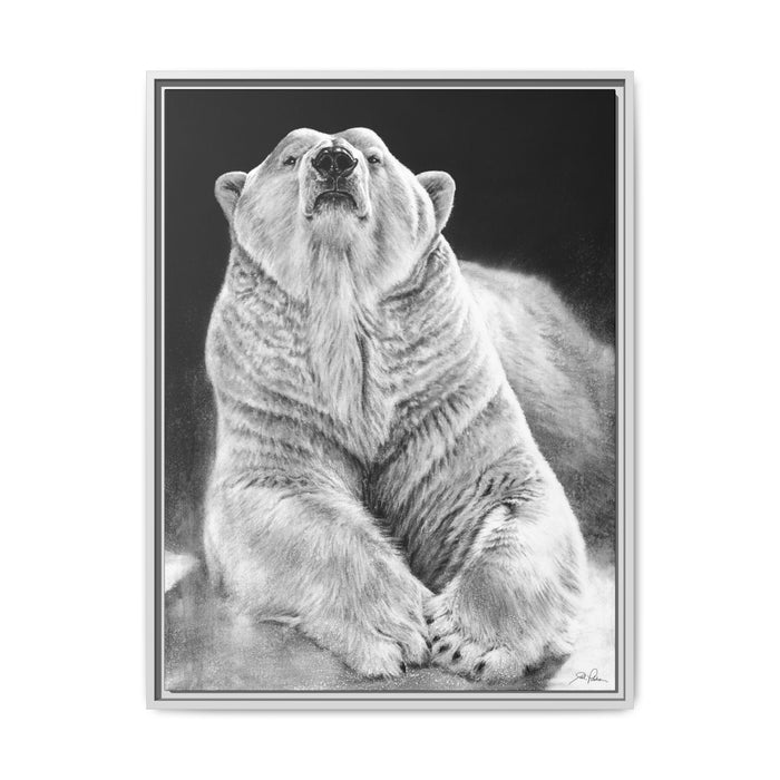 24" x 32" (Vertical) / White / 1.25"