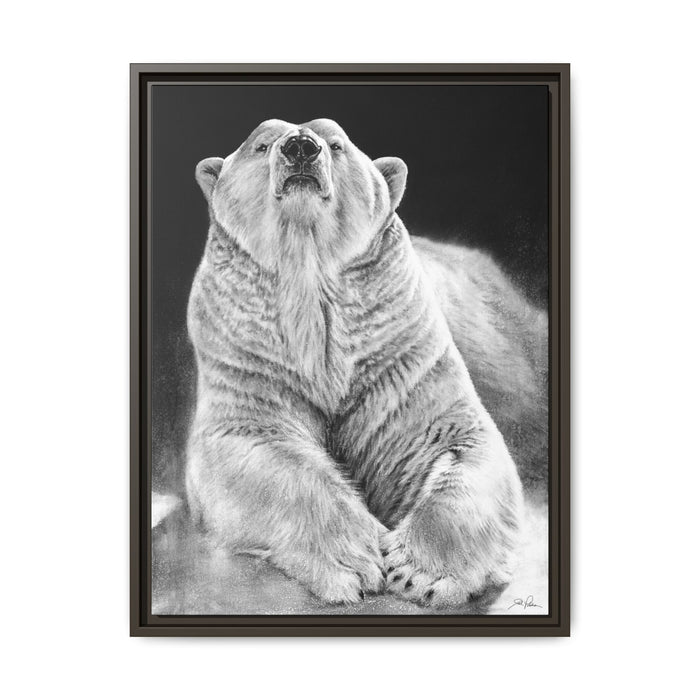 "Defiant" Framed Canvas