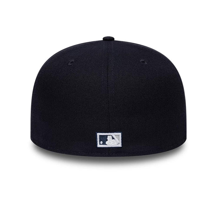 Pictured is this MLB Sidepatch Detroit Tigers 59FIFTY Fitted cap in navy. 7