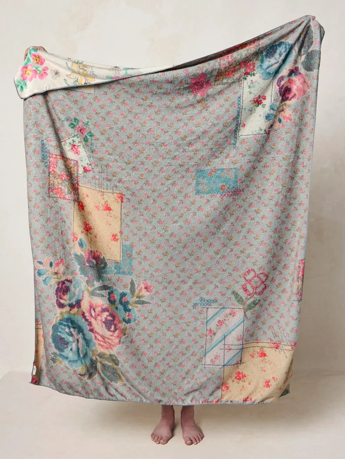 Double-Sided Cozy Throw Blanket - Kitty Doodles-view 5