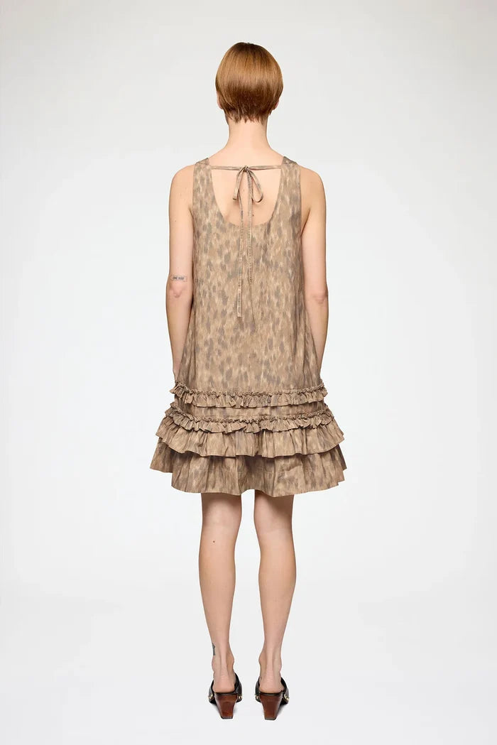 Dress in Printed Cotton Dresses Ganni