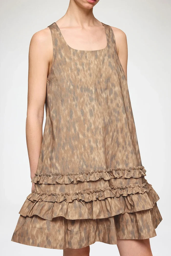 Dress in Printed Cotton Dresses Ganni