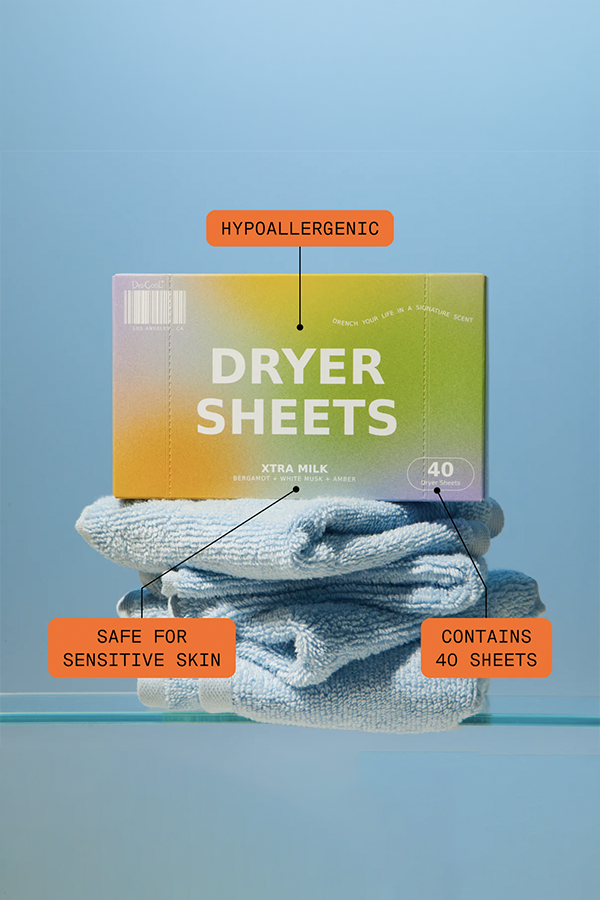 Dryer Sheets Xtra Milk Apothecary DedCool