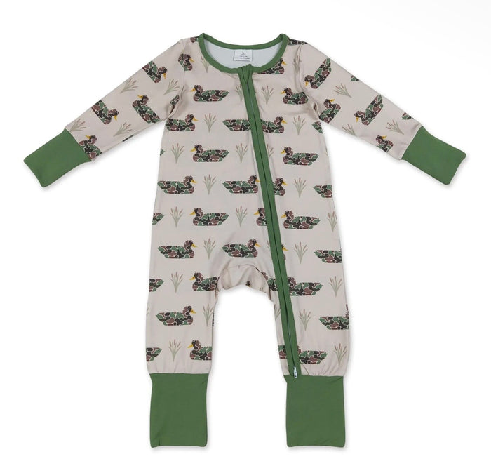 DUCK ZIPPER ONESIE