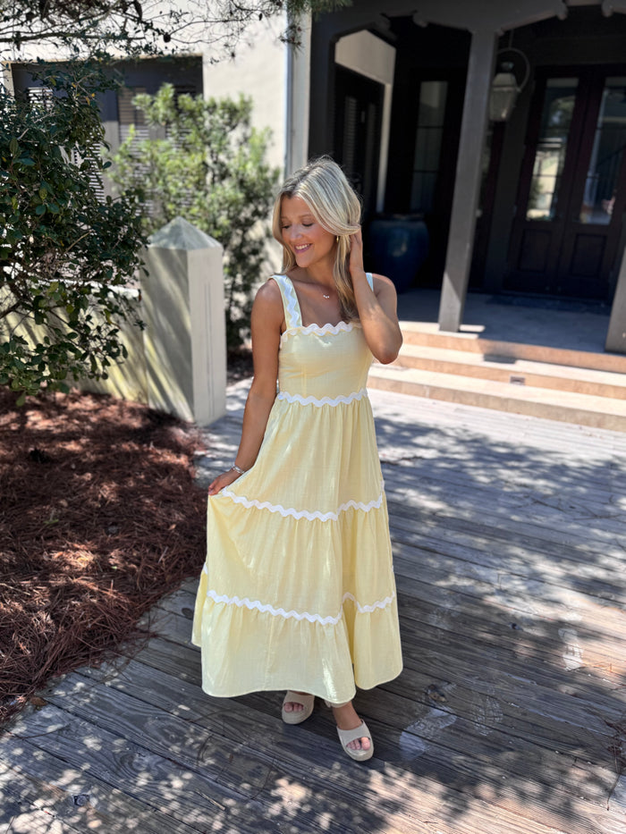 EASTER SMOCKED MAXI