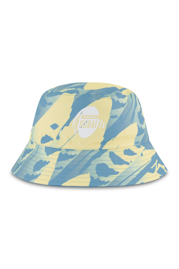 Feather Print Milky Blue / O/S