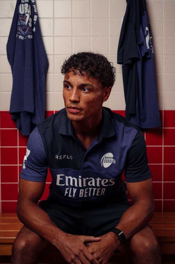 Emirates Dubai 7s 2025 Pique Polo Shirt Reflo