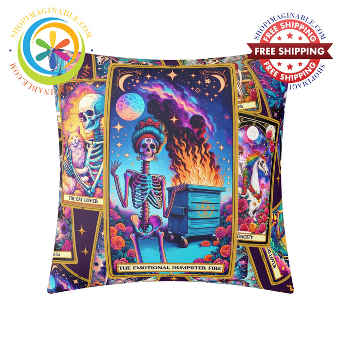 Emotional Dumpster Fire Pillow Cover