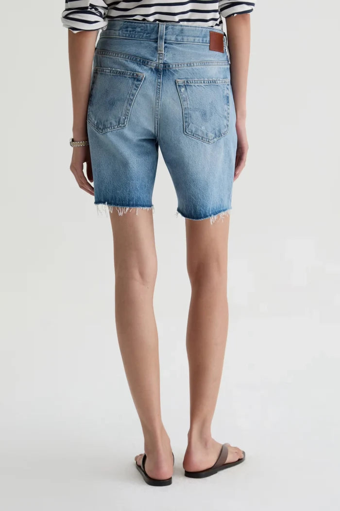 Ex-Boyfriend Short Mid Rise Bermuda Shorts AG Jeans