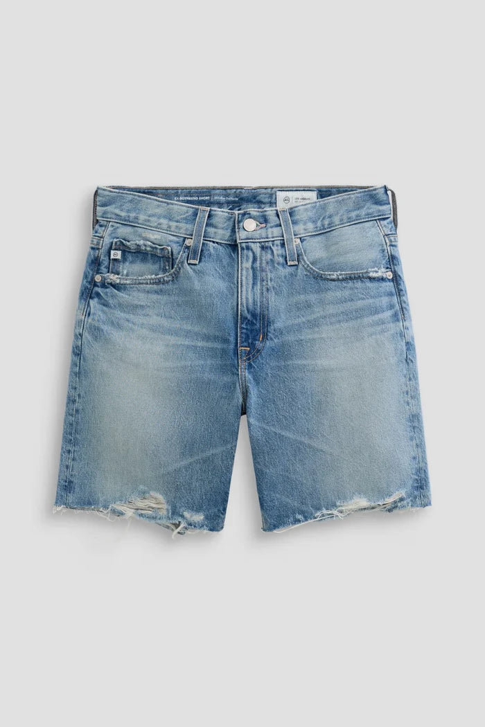 Ex-Boyfriend Short Mid Rise Bermuda Shorts AG Jeans