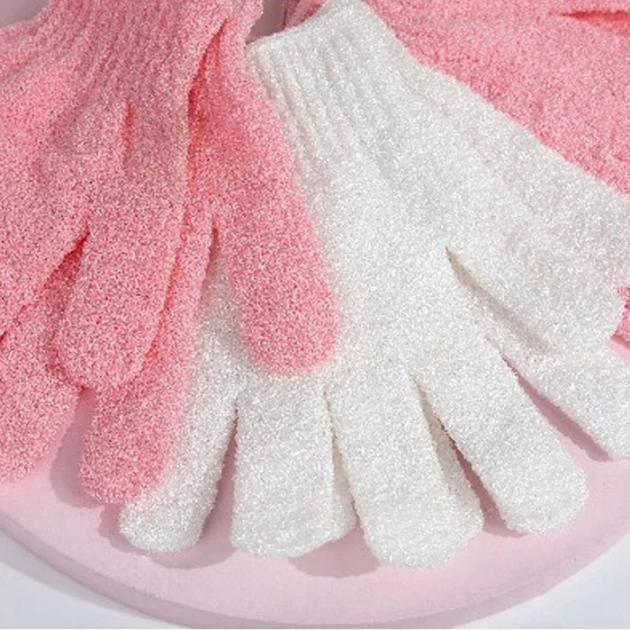 Exfoliating Shower Gloves for Smooth Skin - 3 Pack