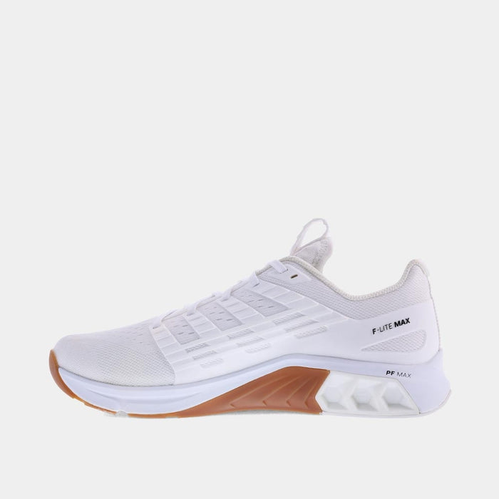 INOV8 F-Lite Max training shoes, white/gum, inner view