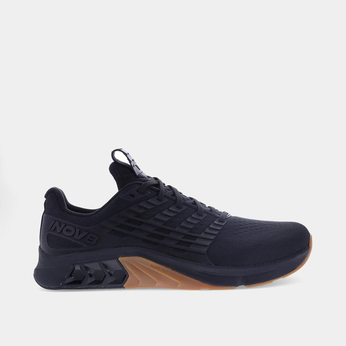INOV8 F-Lite Max training shoes, black and gum, outer view