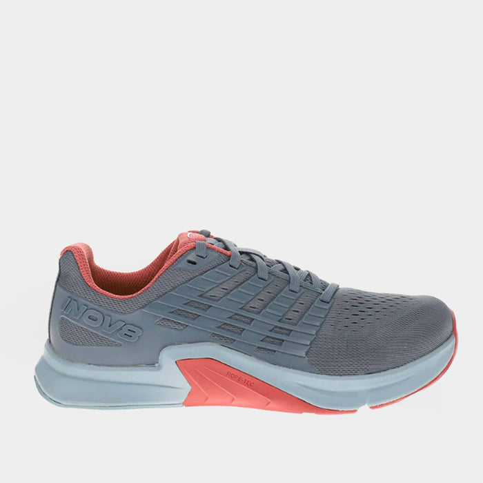 INOV8 F-Lite training shoes, slate and dusty rose, outer view