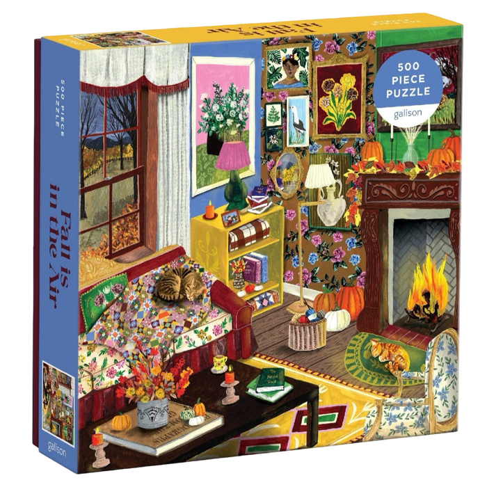 Fall Is in the Air 500-piece autumn puzzle by Abbey Jacobs