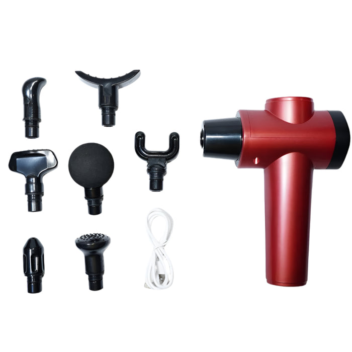 FASCIAL MUSCLE MASSAGE GUN PAIN RELIEF 7 MASSAGE HEADS X-20