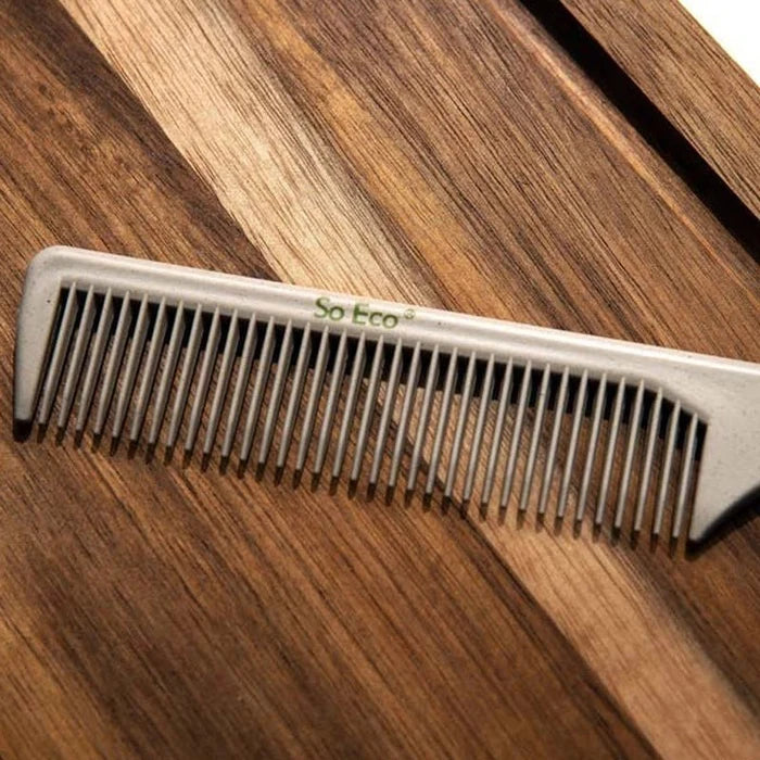 Fine-Tooth Tail Comb with Long Handle - For Parting & Styling