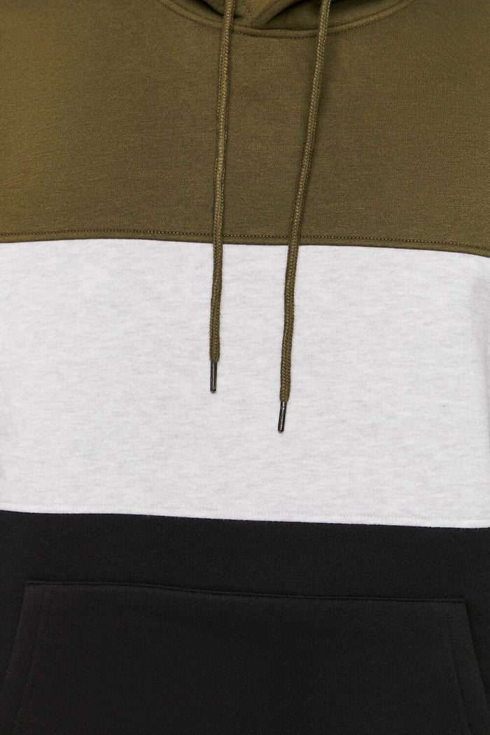 Fleece Colorblock Hoodie