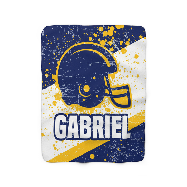 Navy Blue & Yellow
