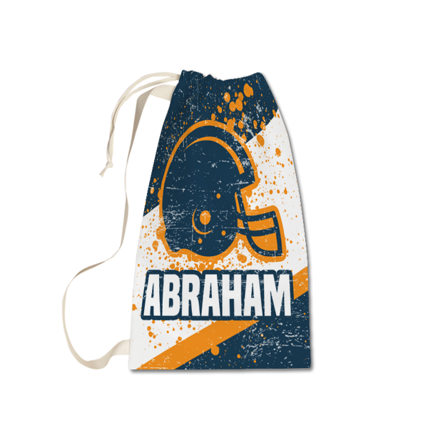 Small / Navy & Orange